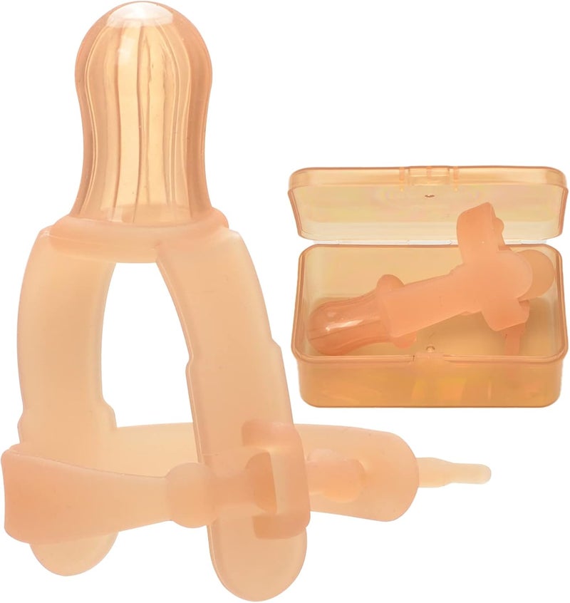 Elfzone Thumb Sucking Stop for Kids - 15 Months Baby - Adjustable Thumb Guard for Thumb Sucking Silicone Thumb Sucking Treatment Kit,Suitable for 0.5-0.7"Thumbs and 1.6-1.95" Wide Wrist - Image 1